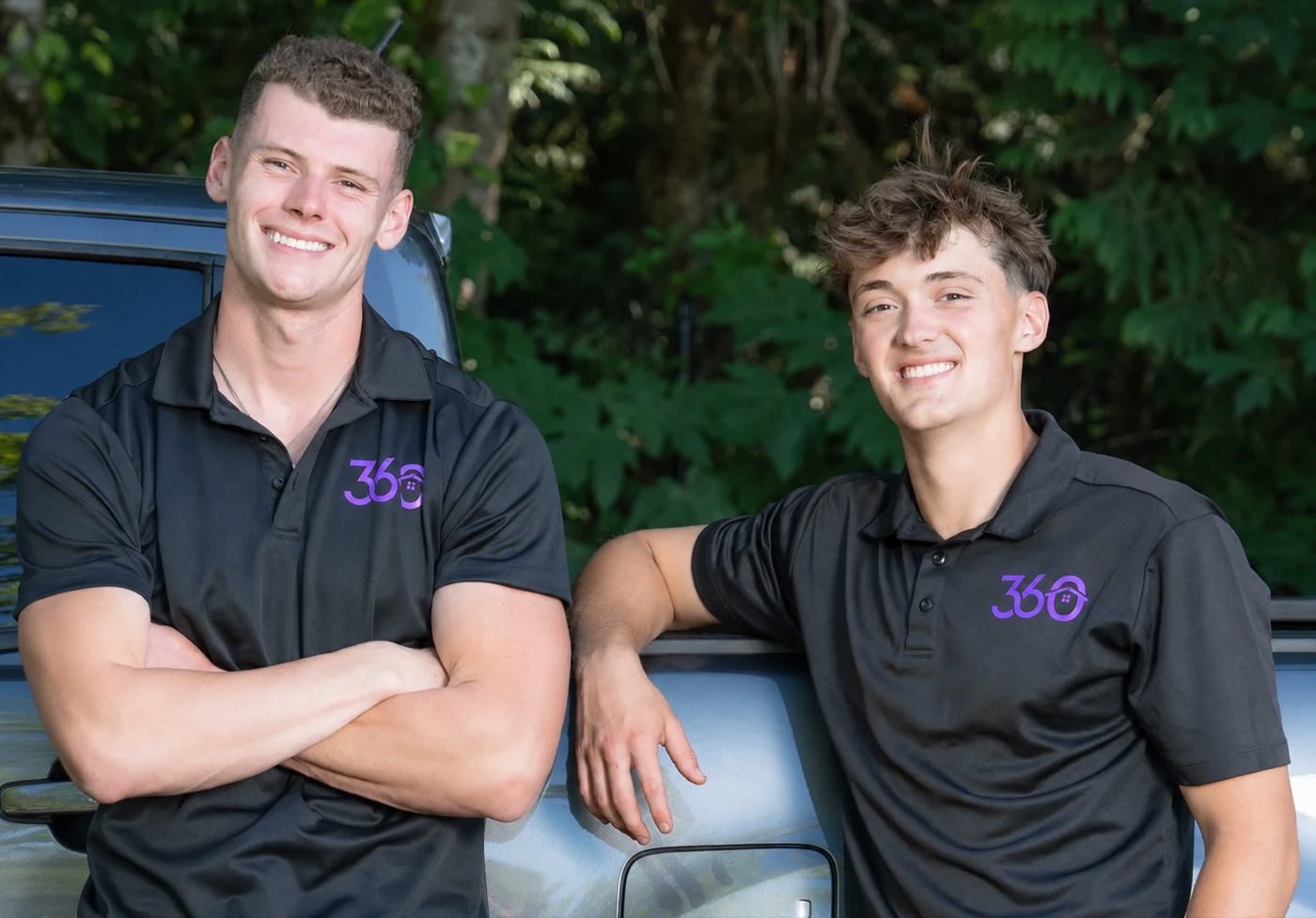 Luke and Connor, founders of 360 Home Services